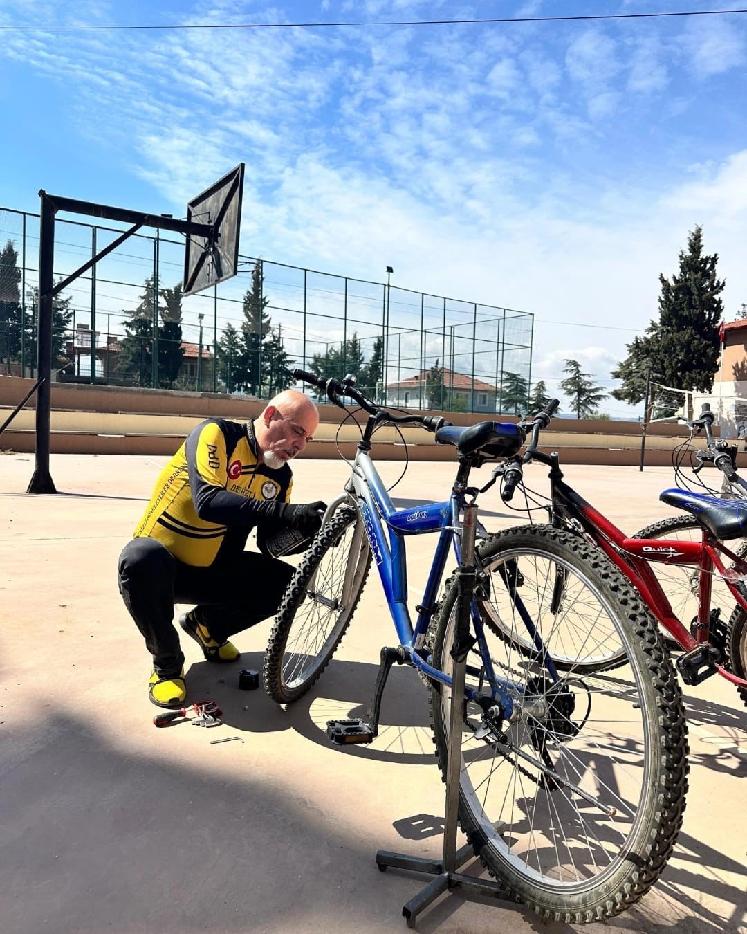 Denizli’de köy okullarında pedallar yeniden dönüyor
