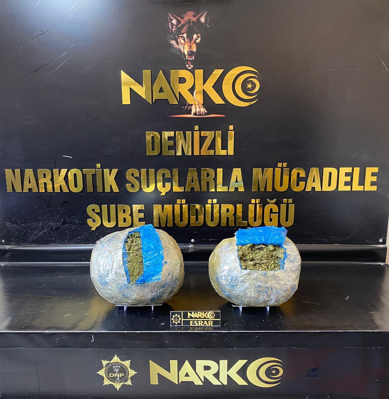 Denizli’de narkotik operasyonunda 6 kilo esrar ele geçirildi
