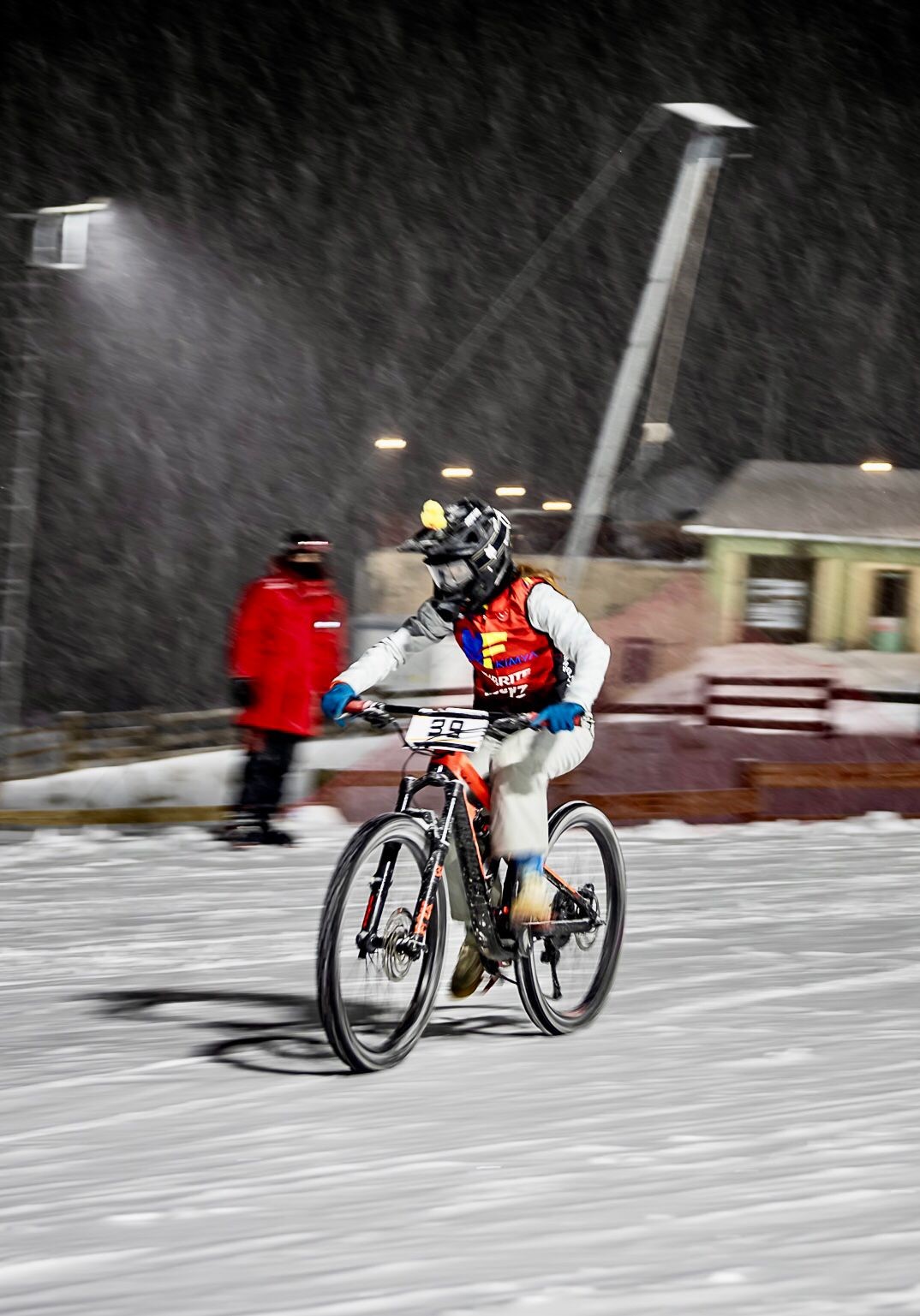 Denizlili sporcu Snow Bike Türkiye Şampiyonası’na damga vurdu
