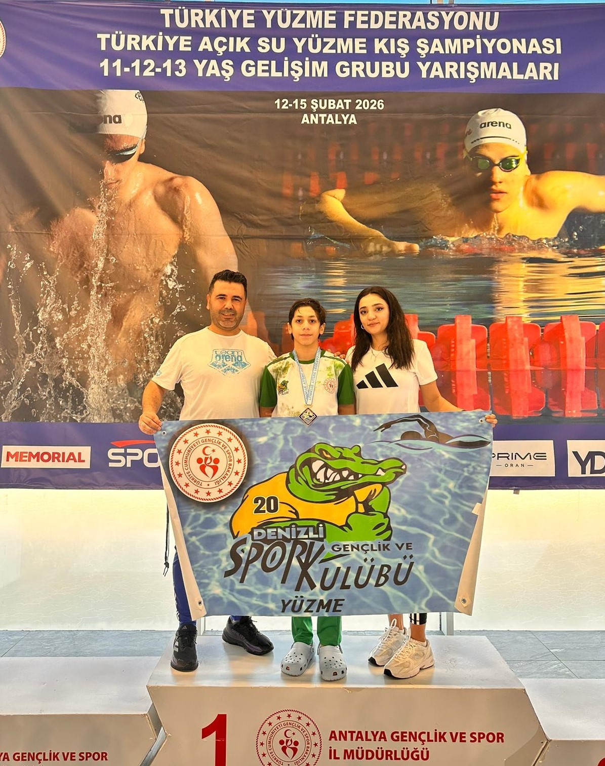 Denizlili yüzücü Türkiye şampiyonu oldu
Denizlili yüzücü Türkiye şampiyonu oldu