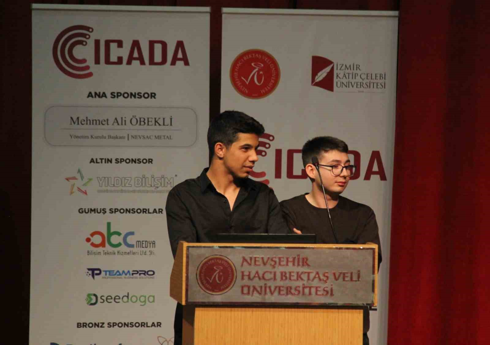 Denizli’nin meslek liseli gençleri uluslararası kongrede makale sundu
