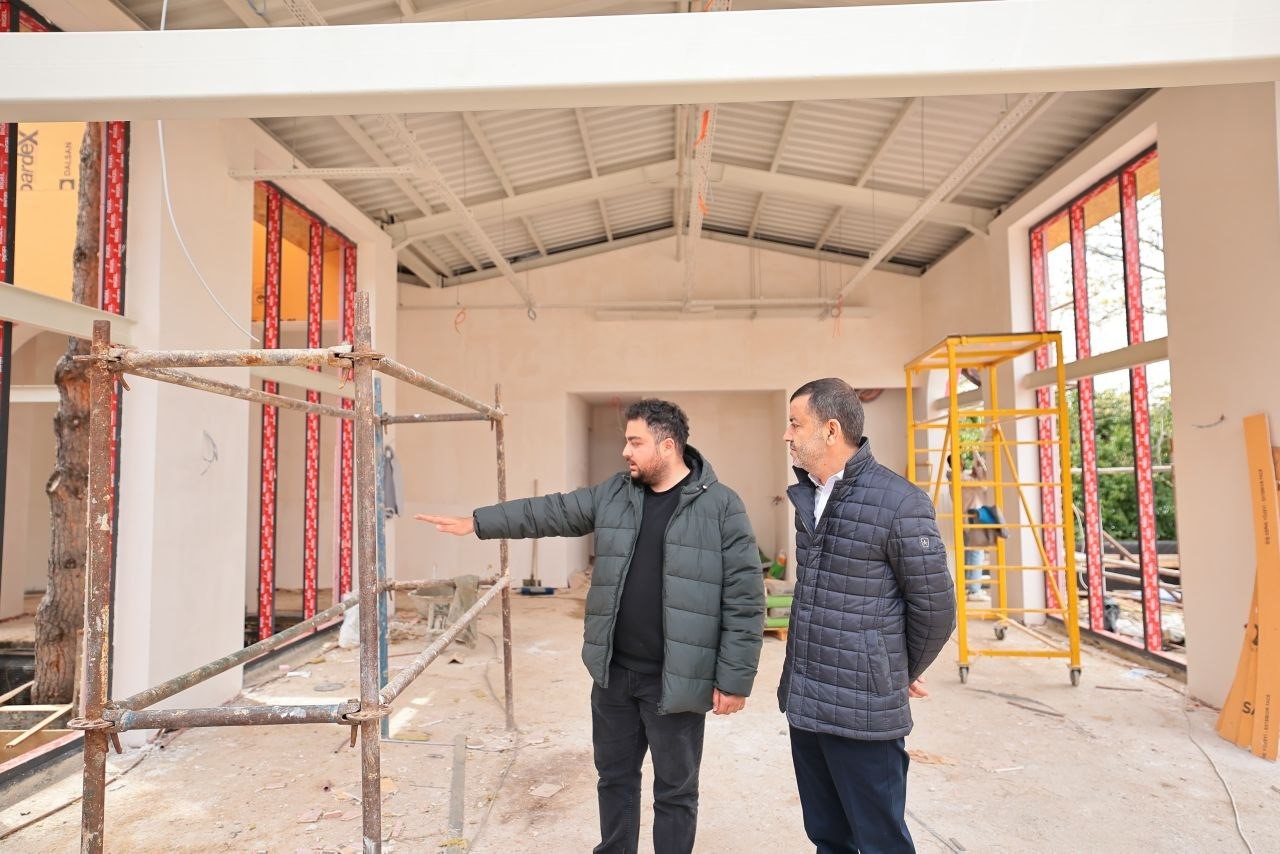 Denizli’nin modern sosyal tesisi hızla yükseliyor
