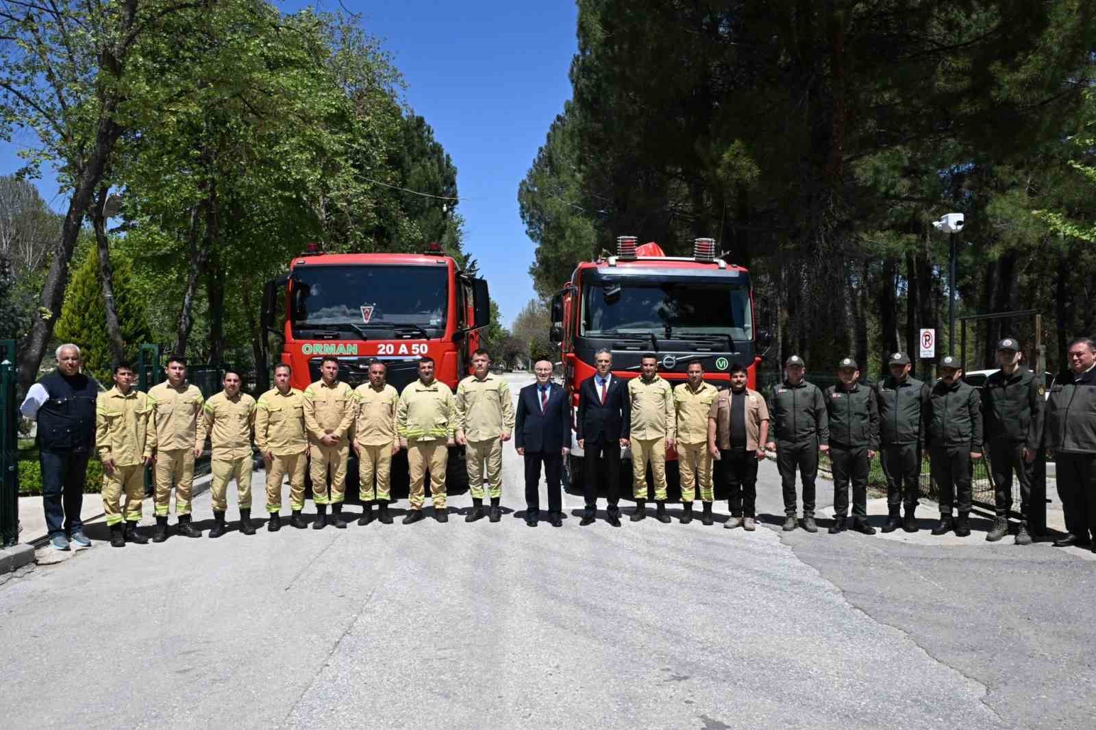 Denizli’nin orman yangınlarına karşı mücadele hazırlıkları masaya yatırıldı
