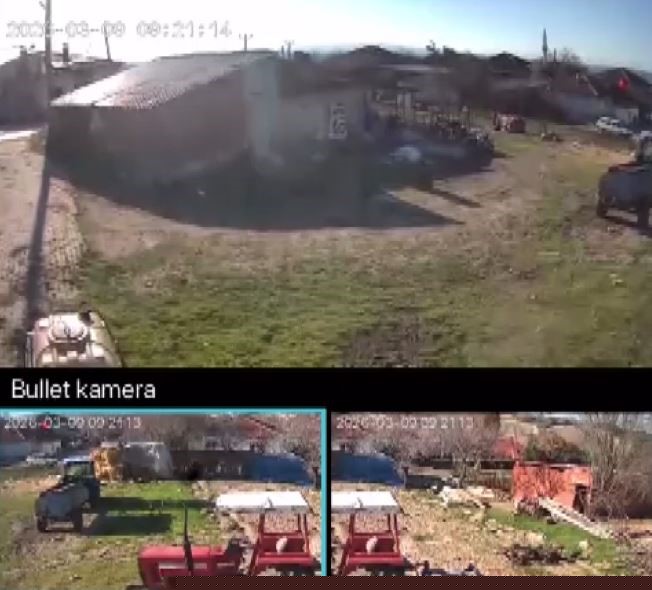 Deprem anında büyük bir gürültü ve patlama yaşandı
