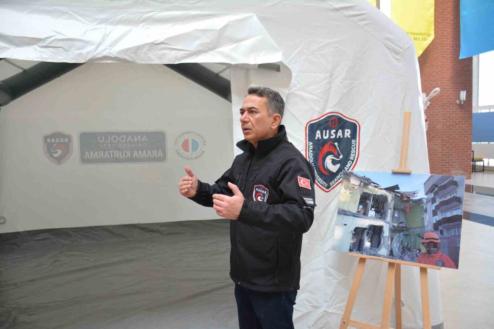 Deprem Haftası’nda kampüste afet bilinci seferberliği
