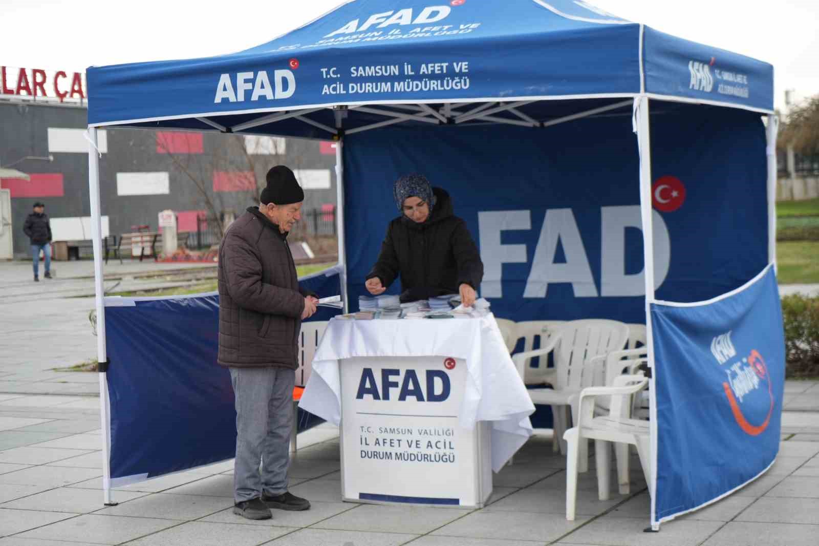 Deprem Simülasyon Tırı Samsun’da eğitimlere başladı
