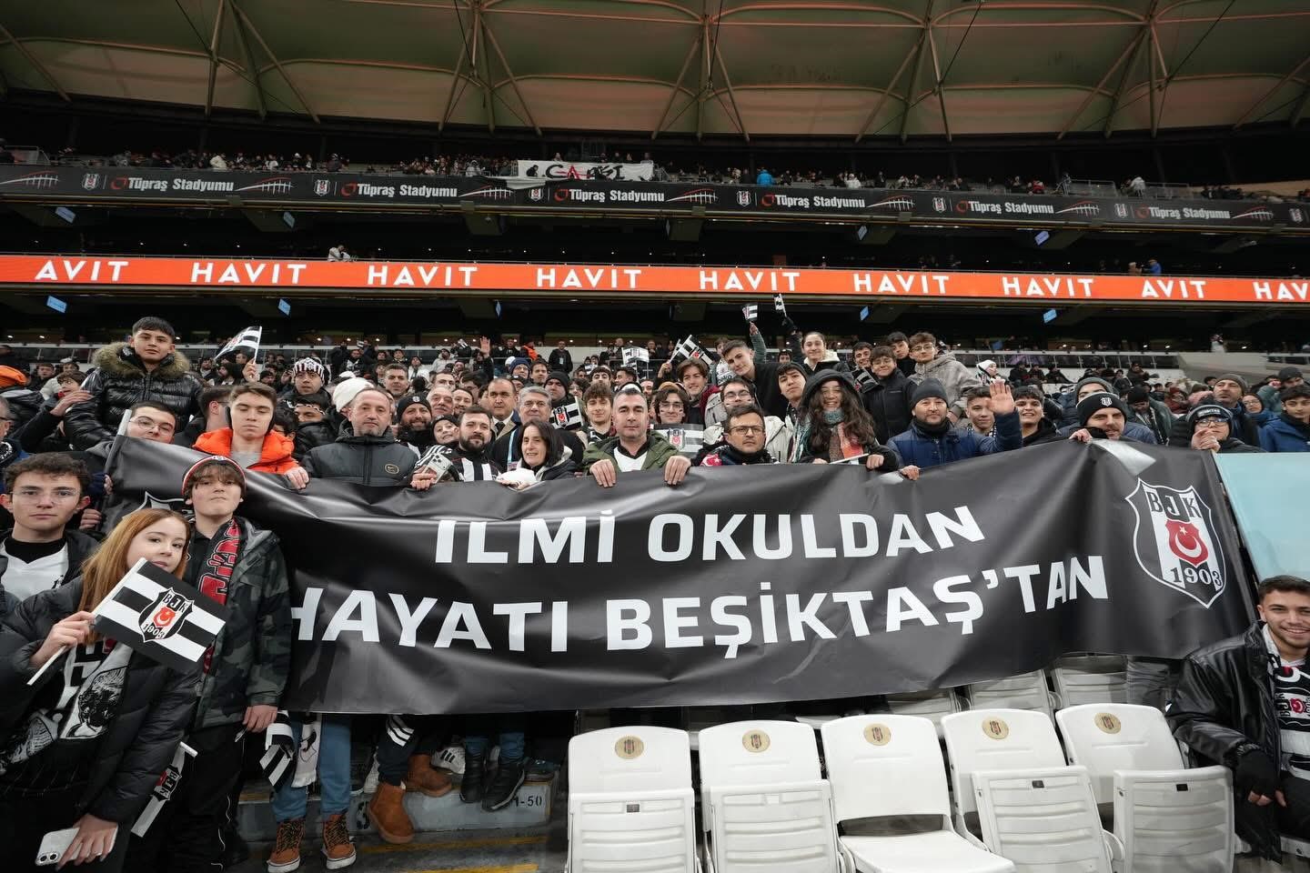 Depremzede gençler Süper Lig maçında moral buldu
