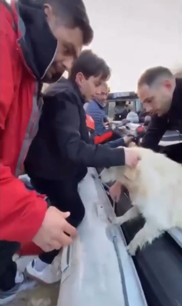 Dere yatağında mahsur kalan 5 kişi kurtarıldı
