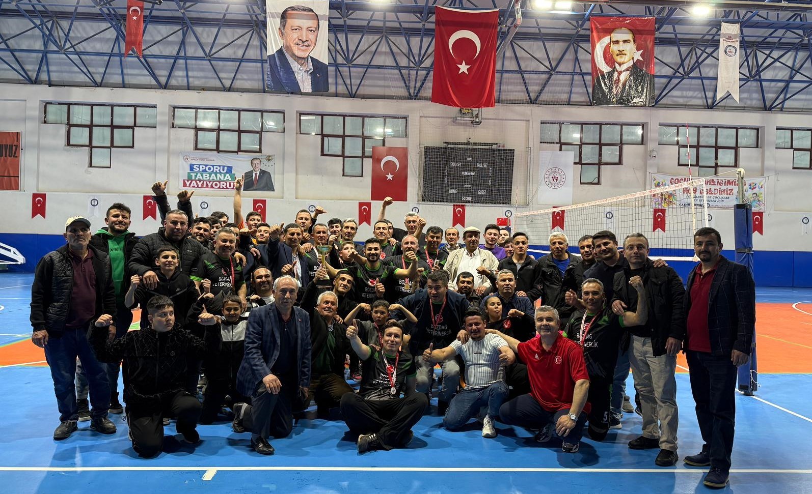 Derinkuyu hem gönülleri hem kupayı kazandı
