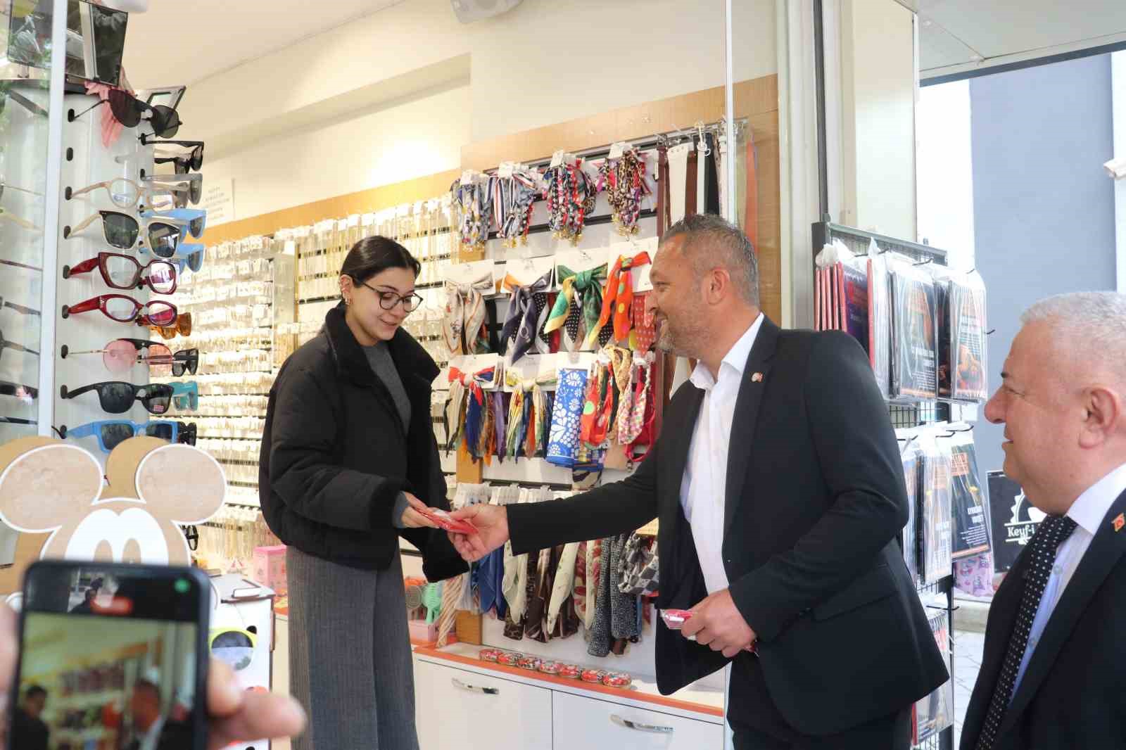 DESOB Başkanı Erbeği, Denizli esnafını ziyaret etti
