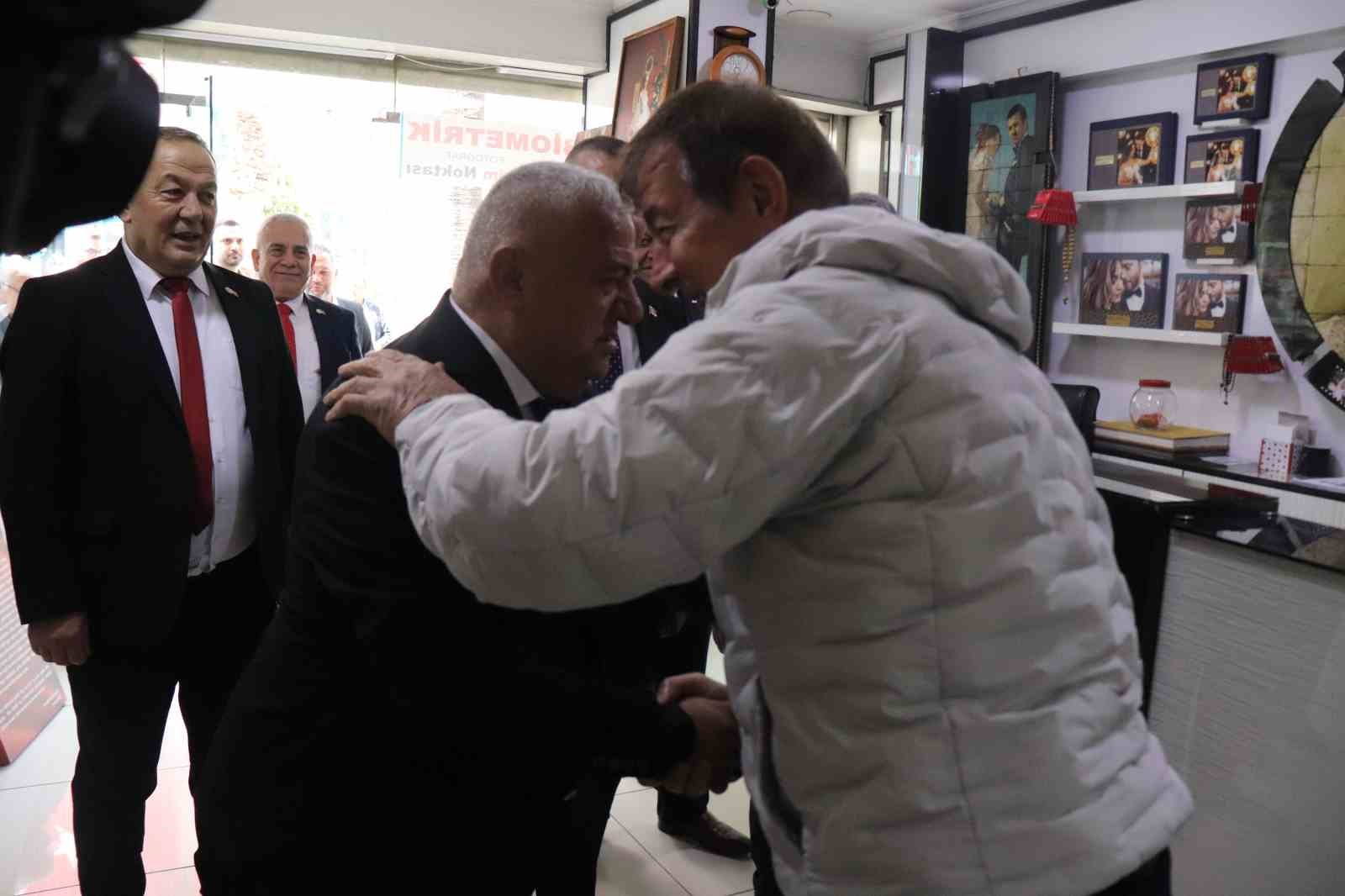 DESOB Başkanı Erbeği, Denizli esnafını ziyaret etti
