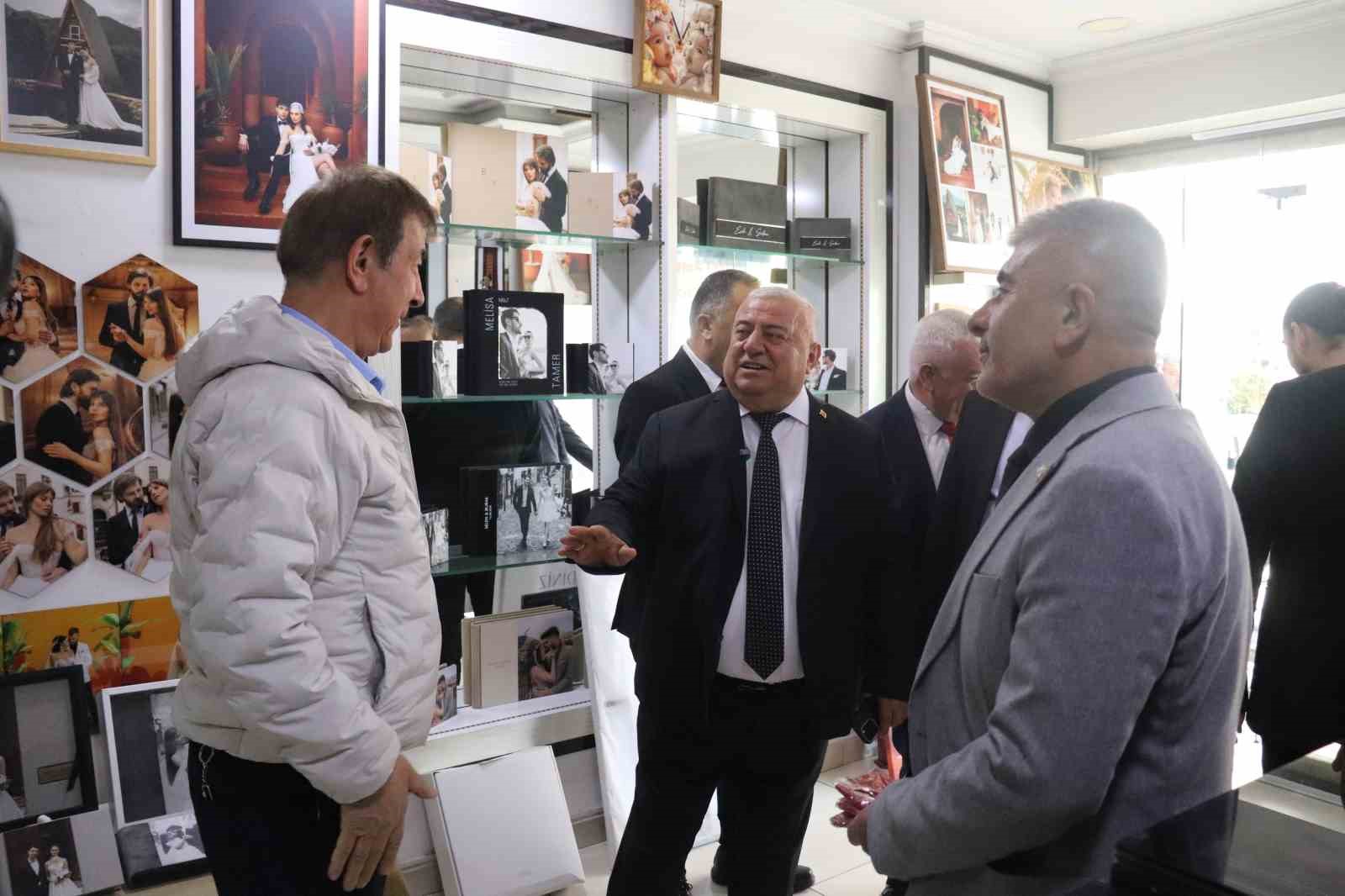 DESOB Başkanı Erbeği, Denizli esnafını ziyaret etti
