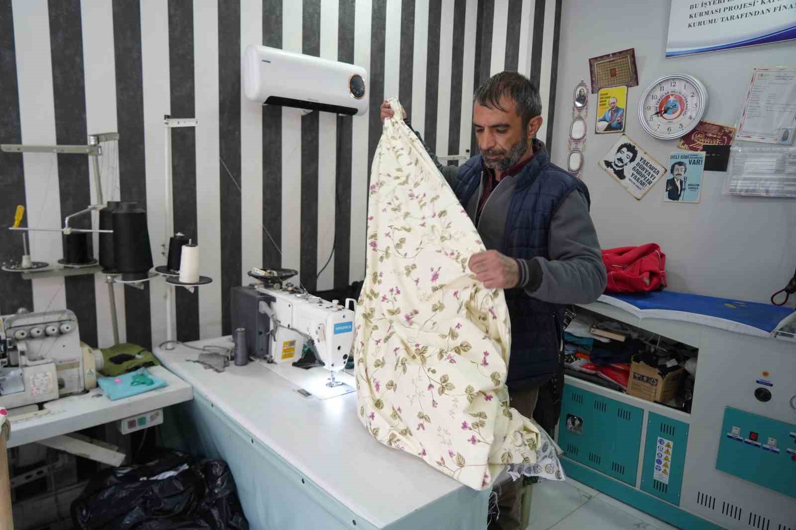 Devletin desteği ile kendi işinin sahibi oldu
