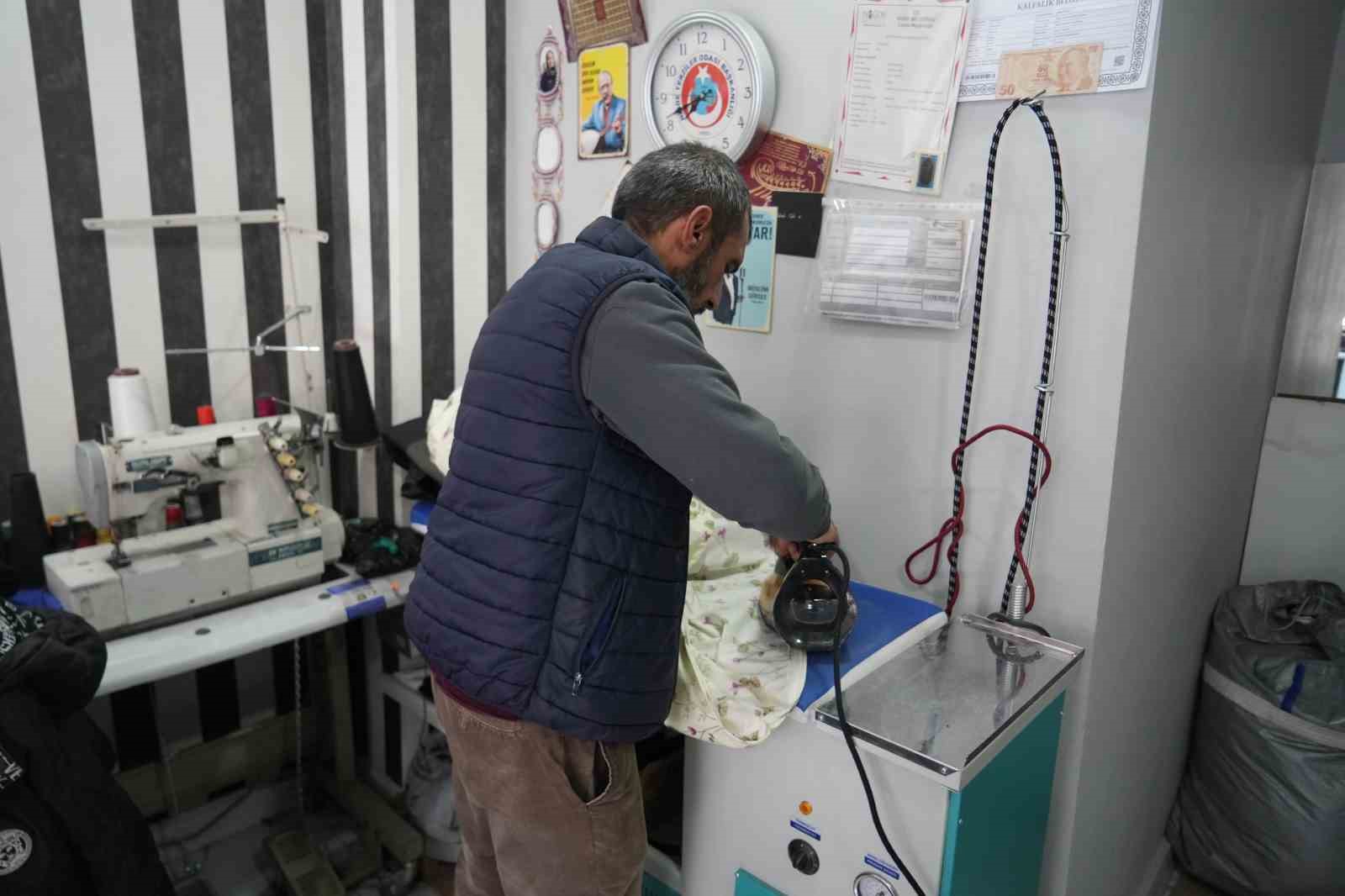 Devletin desteği ile kendi işinin sahibi oldu
