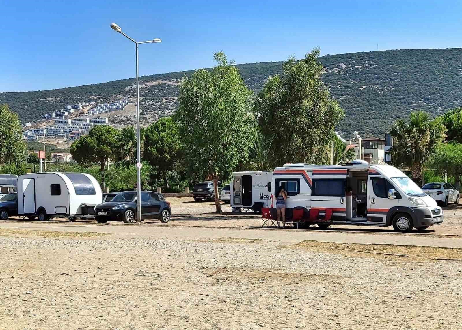 Didim’de izinsiz karavan ve çadır konaklamalarına geçit yok
