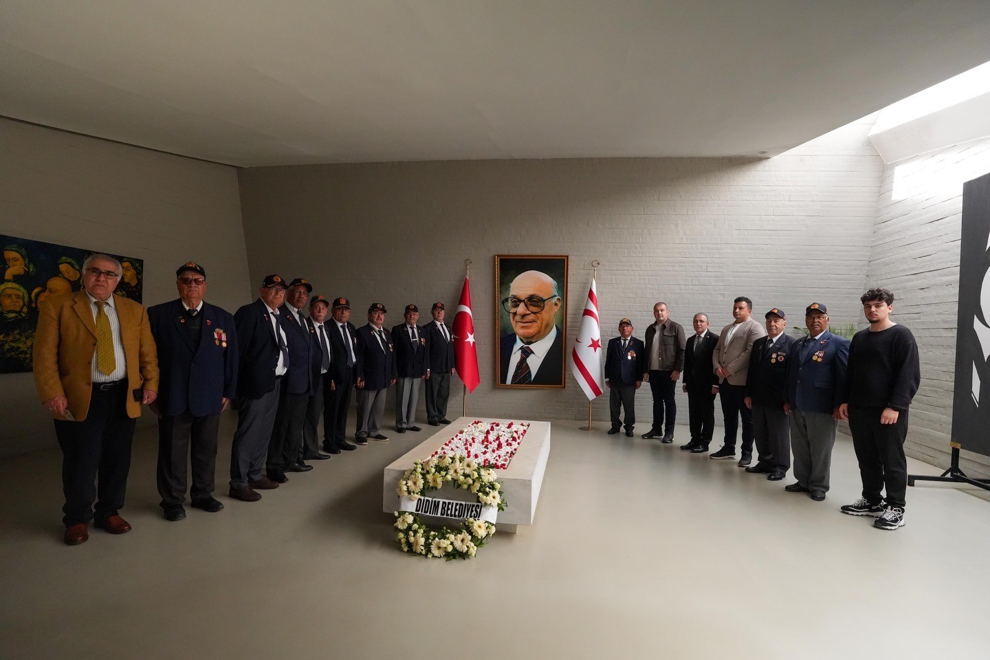 Didimli Kıbrıs Gazileri 52 yıl sonra yavru vatanda
