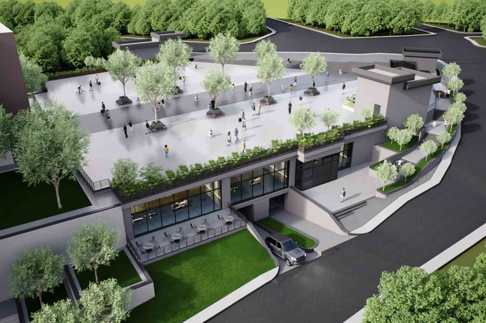 Dilovası Kent Meydanı Projesi’nde inşaat çalışmaları hızla ilerliyor
