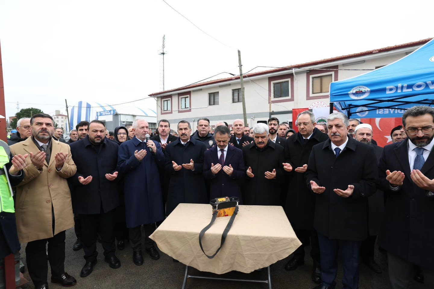 Dilovası Müftülük binasının temeli atıldı
