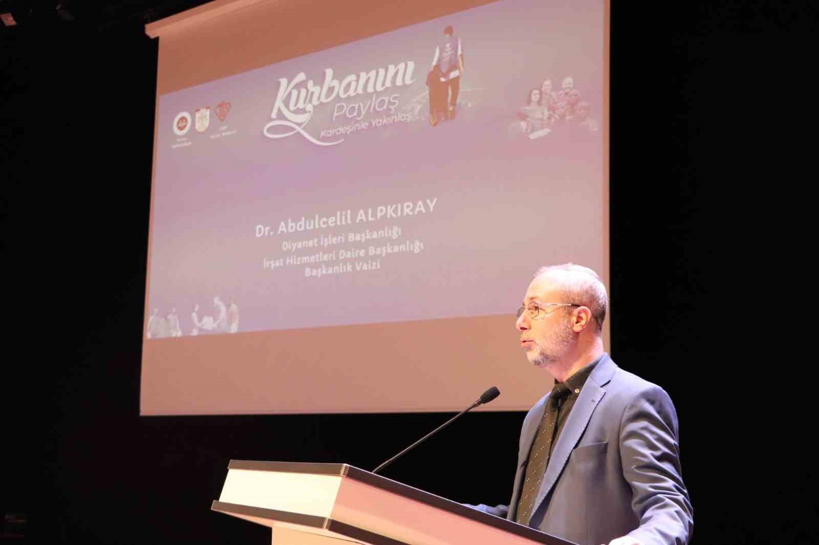 Din görevlilerine vekaletle kurban bilgilendirmesi yapıldı
