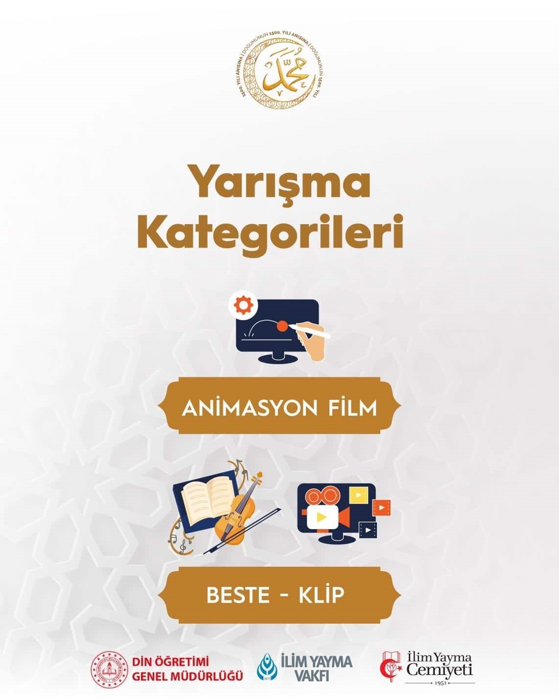 Din Öğretimi Genel Müdürlüğü’nden Peygamber Efendimiz’in doğumu anısına anlamlı yarışma
