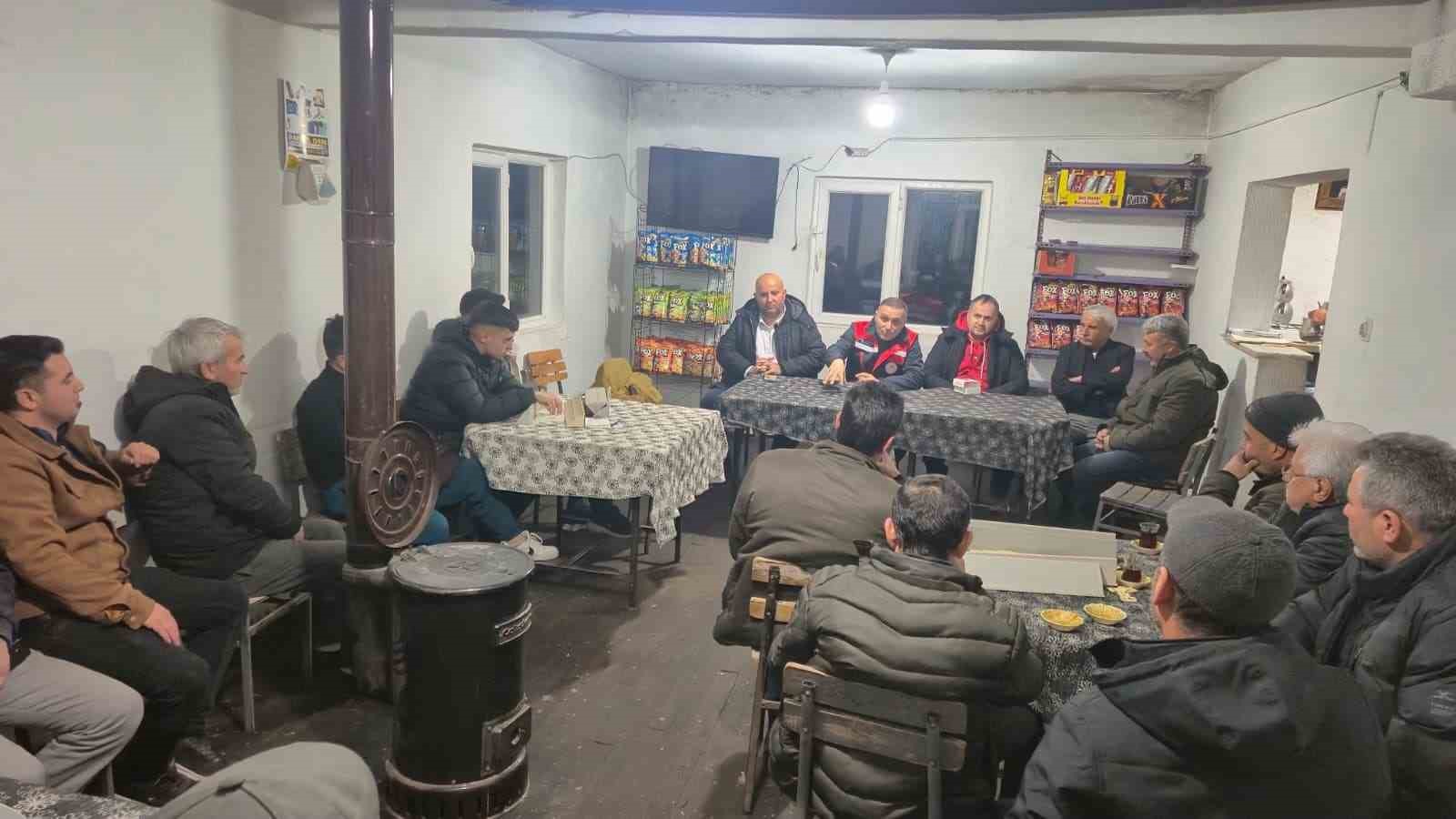 Dinar’da çiftçilere kooperatifçilik anlatıldı
