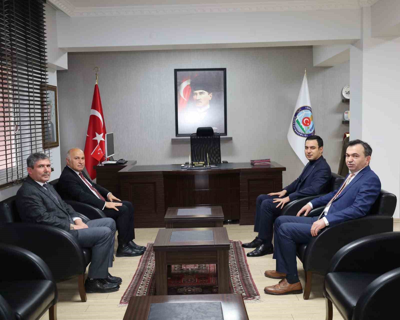 Dinar’da eğitim faaliyetleri değerlendirildi
