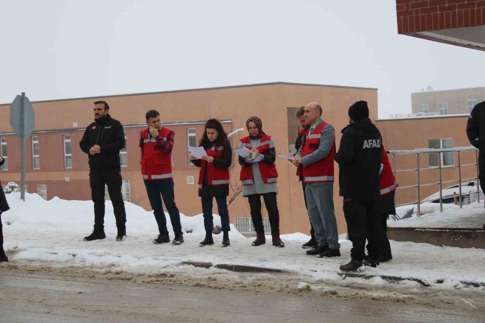 Diş Hekimliği Fakültesi’nde yangın tatbikatı
