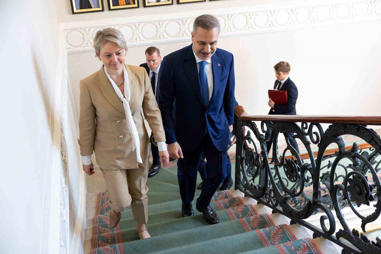 Dışişleri Bakanı Fidan, İngiltere’de
