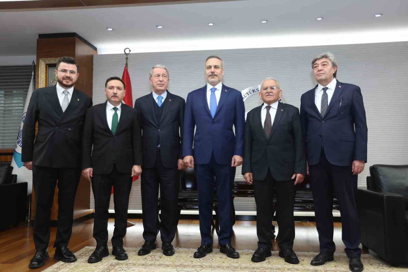 Dışişleri Bakanı Fidan Kayseri’de
