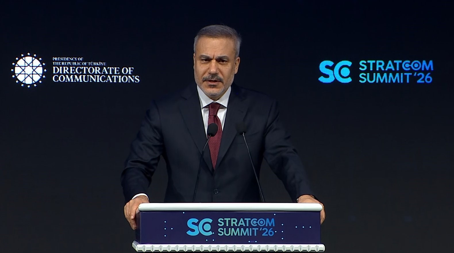 Dışişleri Bakanı Hakan Fidan’dan bölge ülkelerine uyarı: "Bütün dünya savaşın bedelini ödüyor, bu anlamsız savaşın bitmesi gerekiyor"
Dışişleri Bakanı Hakan Fidan’dan bölge ülkelerine uyarı: "Bütün dünya savaşın bedelini ödüyor, bu anlamsız savaşın bitmesi gerekiyor"