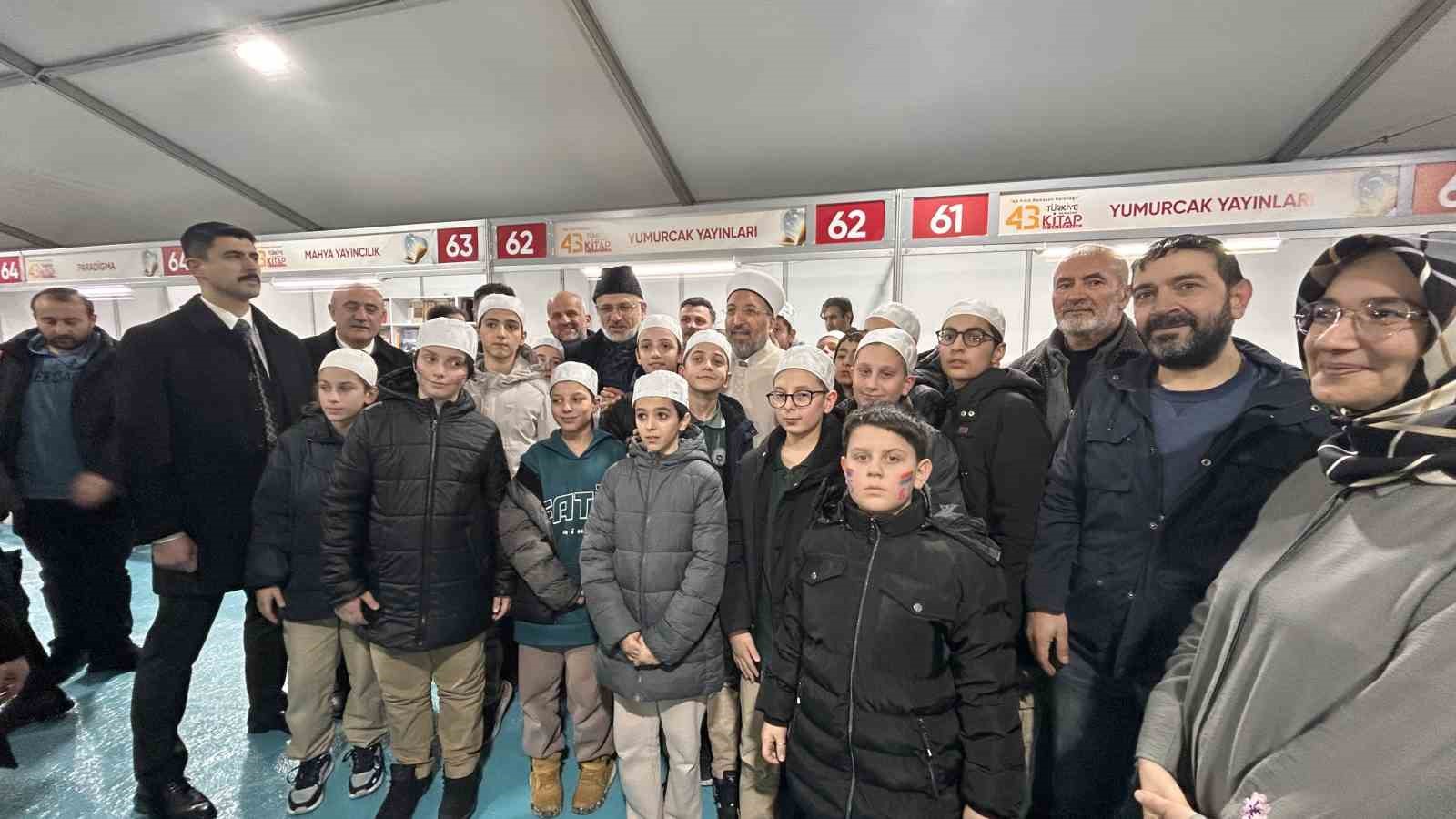 Diyanet İşleri Başkanı Arpaguş: "Yeryüzünde kitabın serüveni ilahi hitapla başlamıştır. İnsanlığı kitap ile tanıştıranlar da bu ilahi hitabın muhatabı olan peygamberlerdir"
