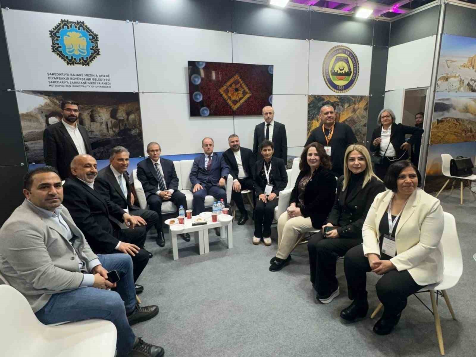 Diyarbakır tarihi ve kültürel değerleriyle ITB Berlin Fuarı’nda
Diyarbakır tarihi ve kültürel değerleriyle ITB Berlin Fuarı’nda