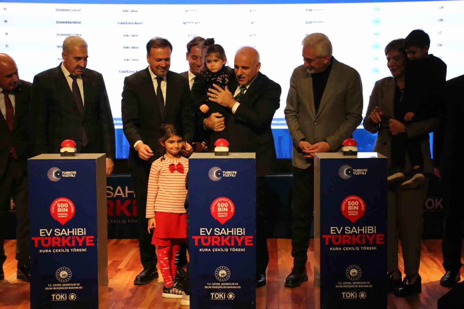 Diyarbakır’da 12 bin 165 konut için kura çekimi yapıldı
