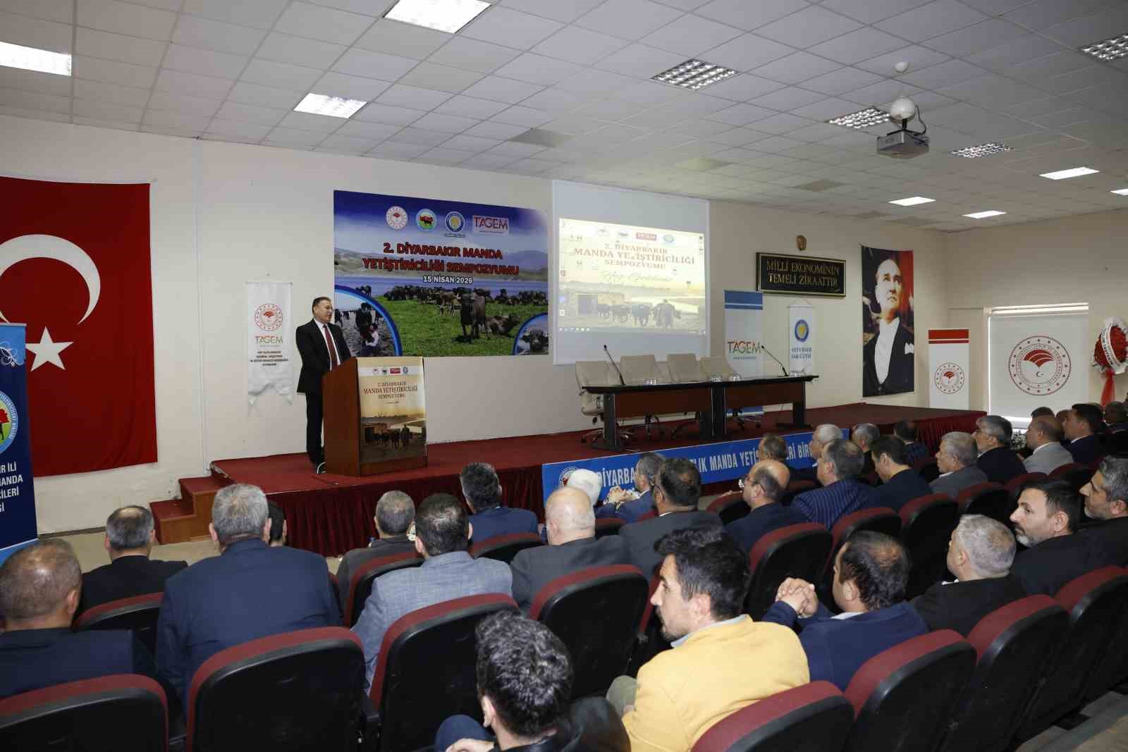 Diyarbakır’da 2. Manda Yetiştiriciliği Sempozyumu gerçekleştirildi
Diyarbakır’da 2. Manda Yetiştiriciliği Sempozyumu gerçekleştirildi