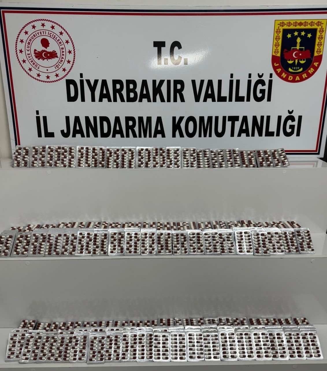 Diyarbakır’da 23 kilo esrar ele geçirildi
