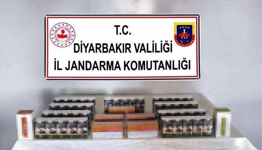 Diyarbakır’da kaçakçılık operasyonları: 2 milyon boş makaron ele geçirildi
