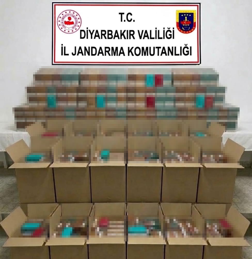 Diyarbakır’da kaçakçılık operasyonları: 61 kişi hakkında işlem yapıldı

