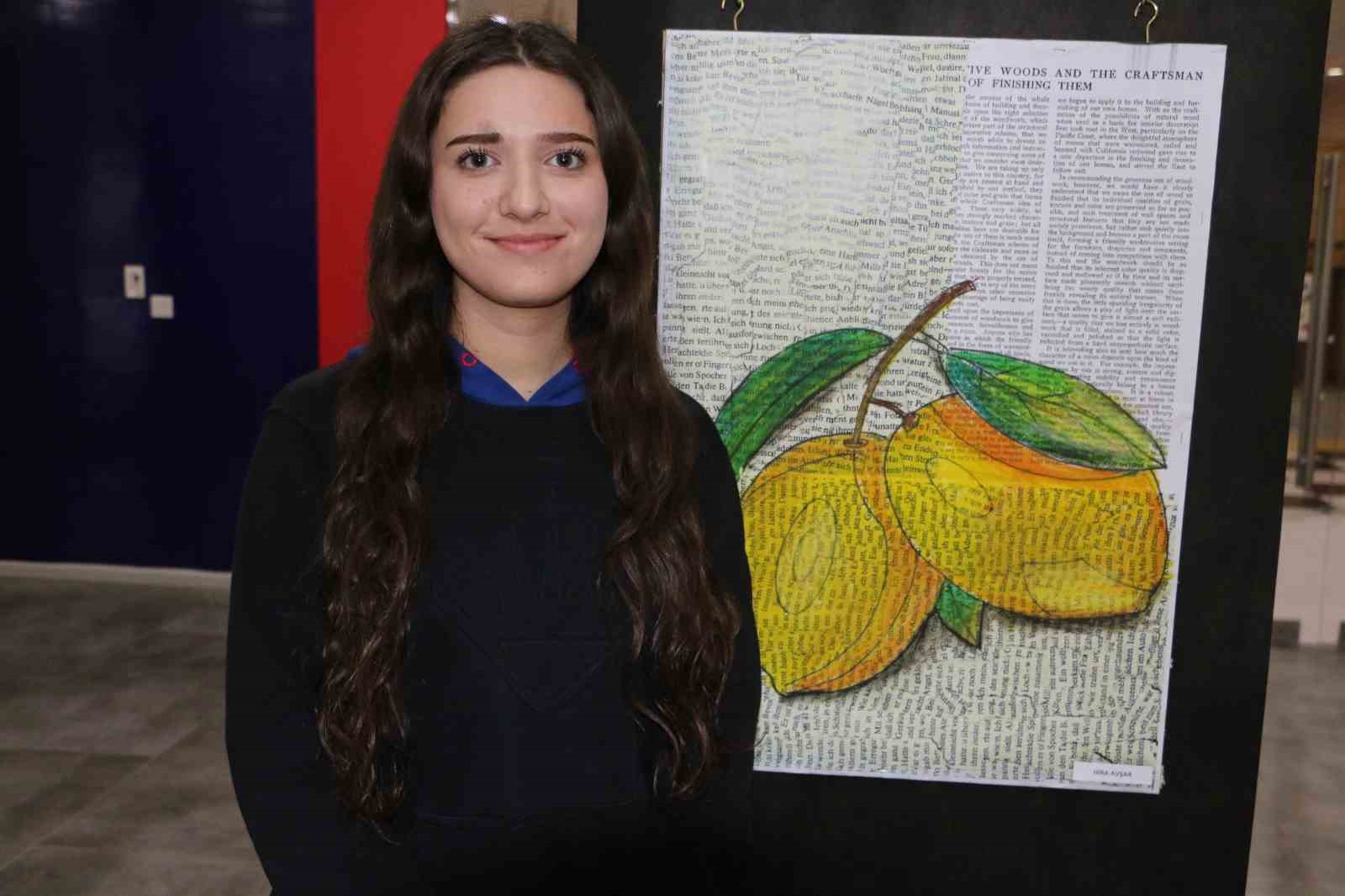 Diyarbakır’da öğrencilerden anlamlı sergi
