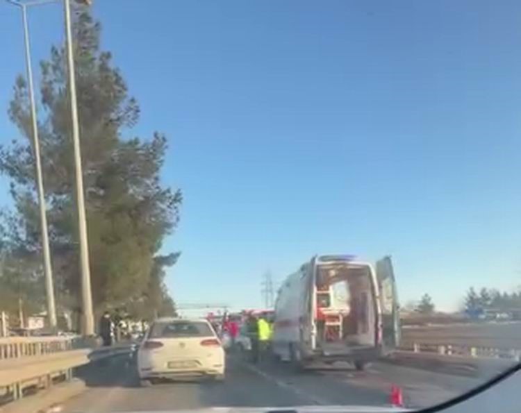 Diyarbakır’da trafik kazası: 1 ölü, 1 yaralı
