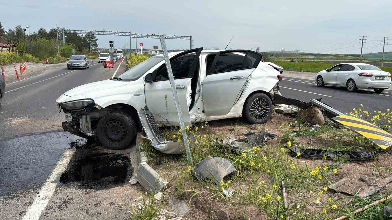 Diyarbakır’da trafik kazası: 3’ü çocuk 5 yaralı
