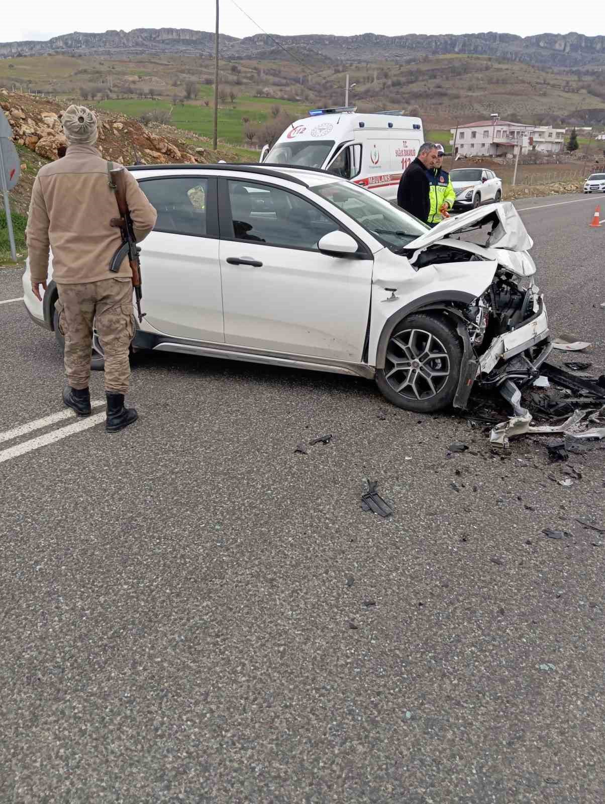 Diyarbakır’da trafik kazası: 6 yaralı
