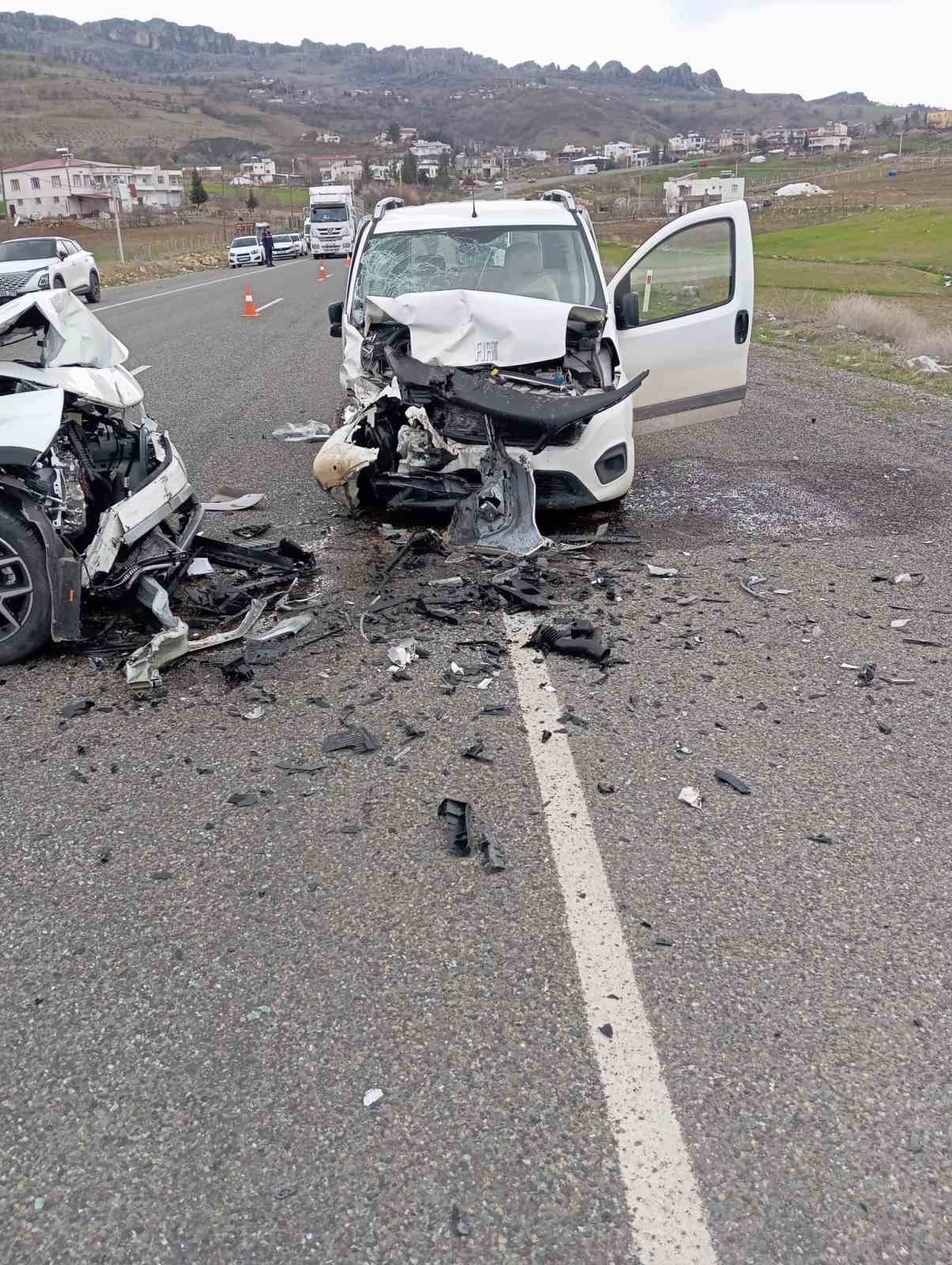 Diyarbakır’da trafik kazası: 6 yaralı
