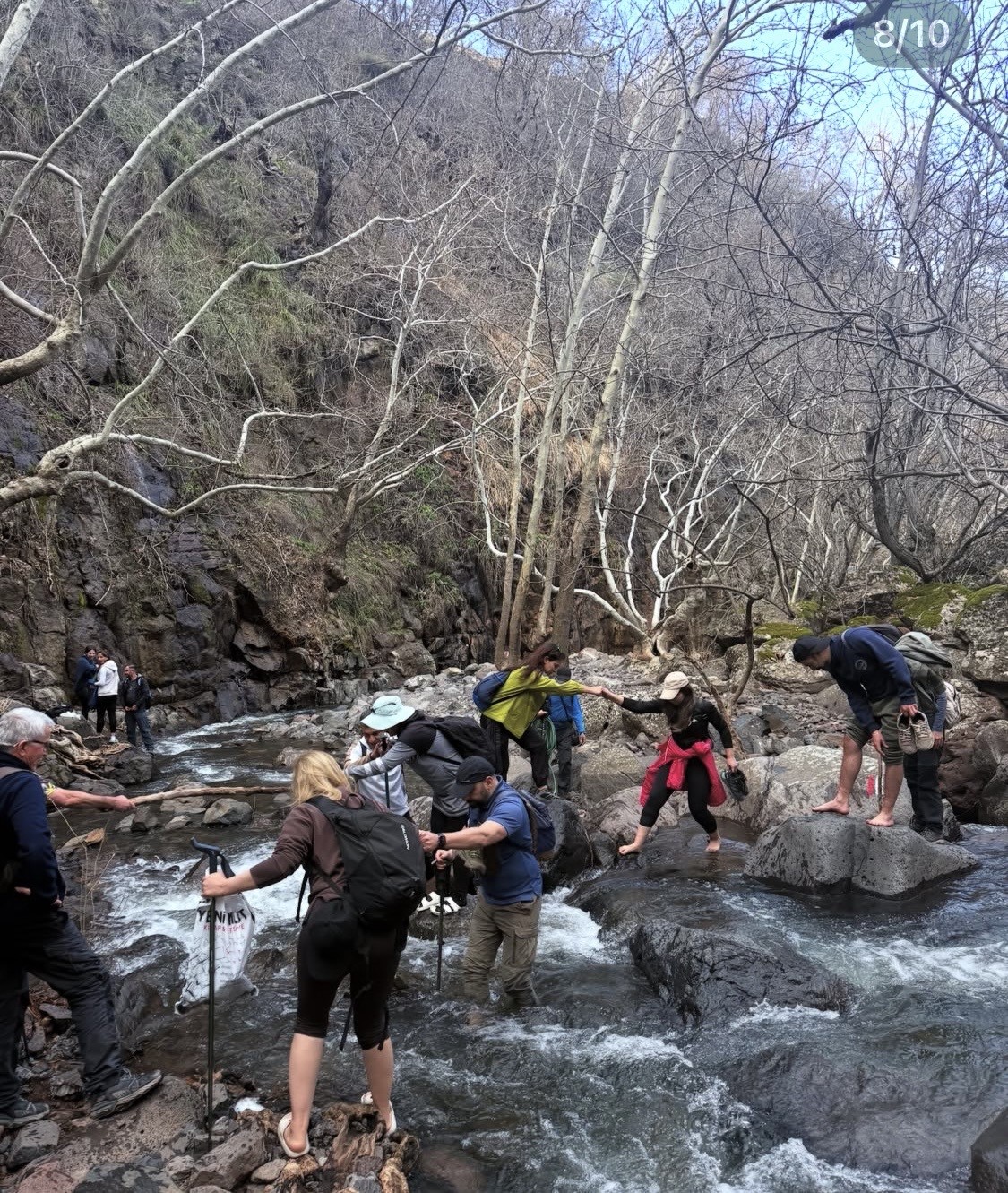 Diyarbakır’da yağışların artması ile coşan şelaleler ziyaretçi akınına uğruyor
