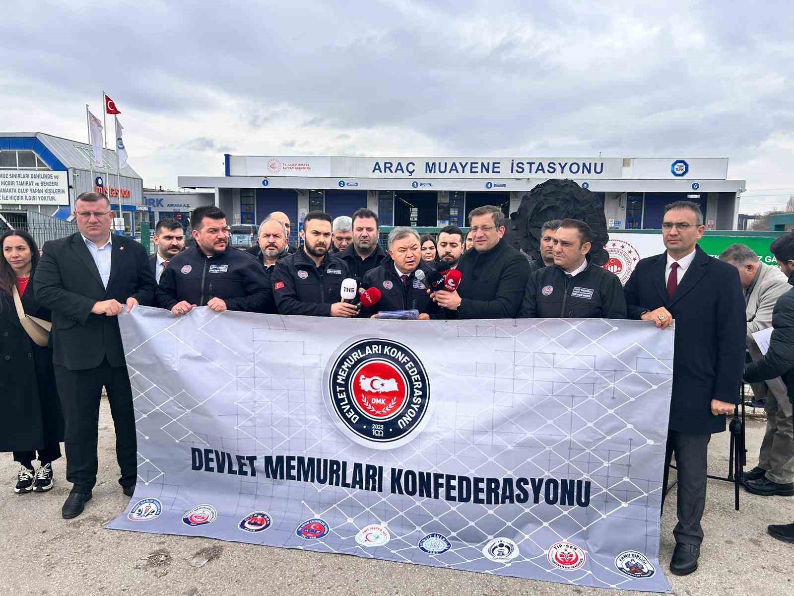 DMK Genel Sekreteri Cengiz: "TÜVTÜRK, acilen kamulaştırılmalı"
