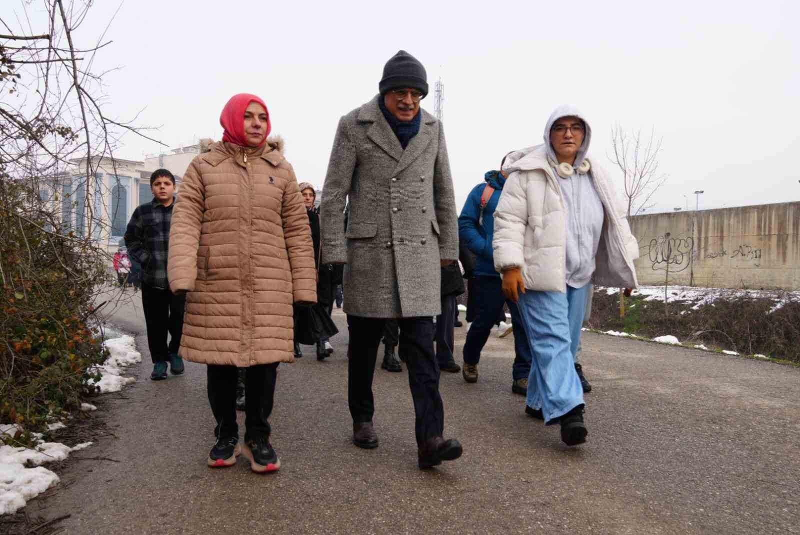 Doğa yürüyüşü gerçekleştirildi
