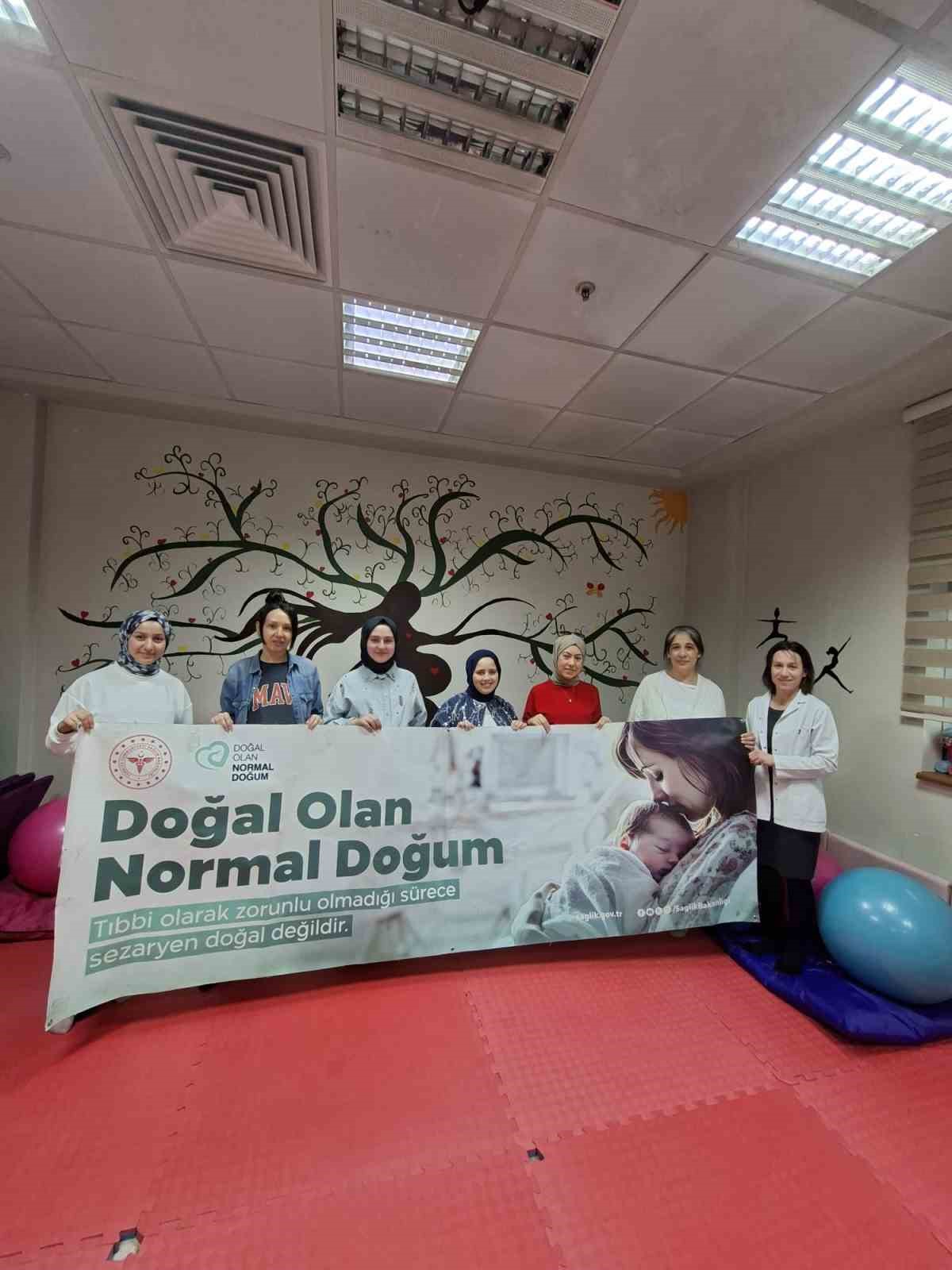 Doğal olan normal doğum
