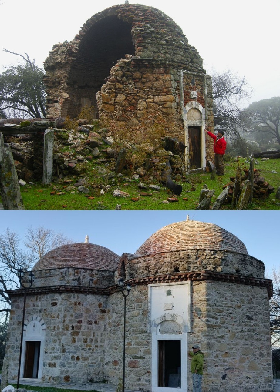Doğaseverler, Milas’ın tarihi yerlerini gezdi
