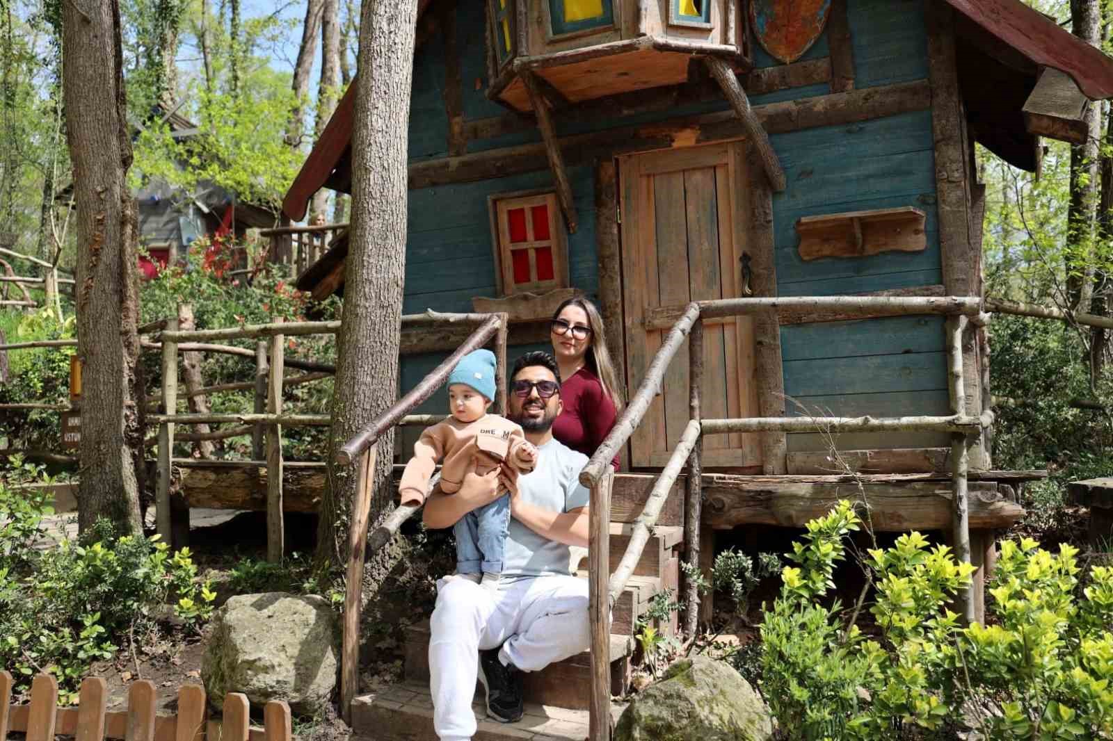 Doğaseverlerin uğrak noktası Ormanya bahara "merhaba" dedi
