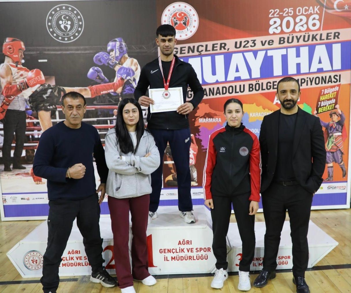 Doğu Anadolu’da büyük başarı: 12 sporcu, 12 madalya
