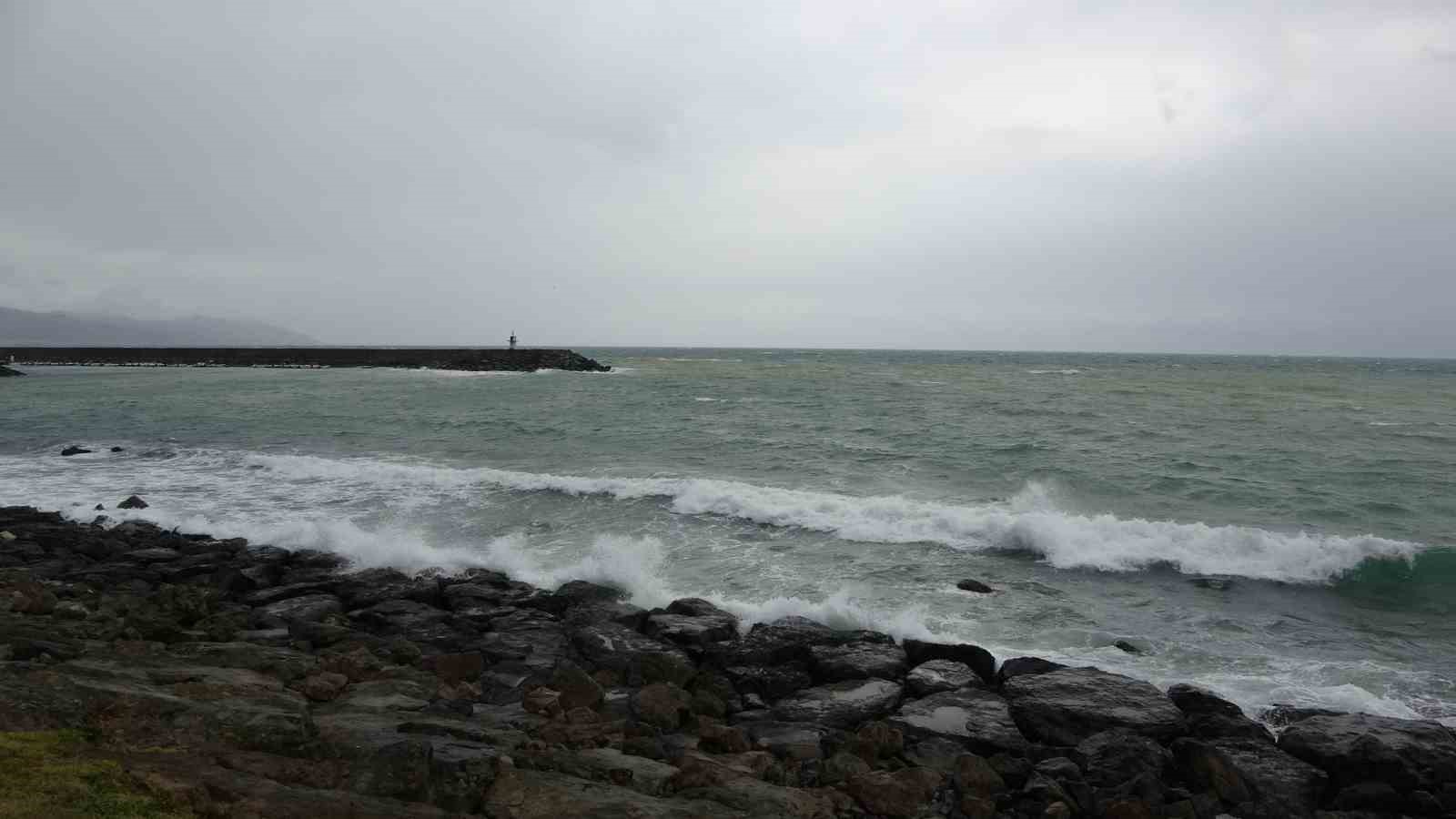 Doğu Karadeniz’de fırtına
